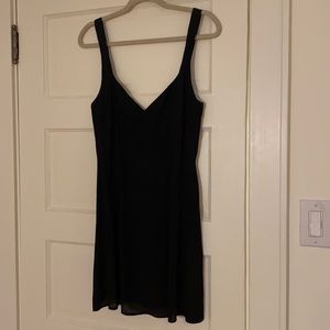 Reformation Black Mini Dress